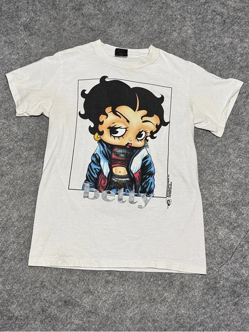 Vintage Betty Boop 1990s Graphic Tee in White